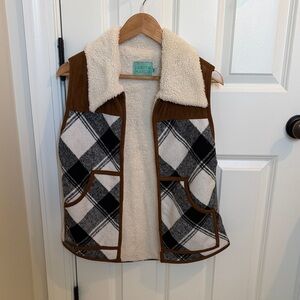 Judith March Plaid Vest